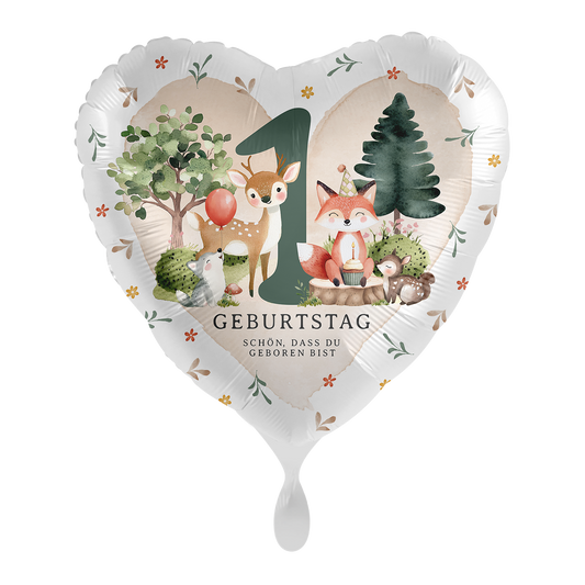 1 Balloon - Waldparty zum 1. Geburtstag - GER
