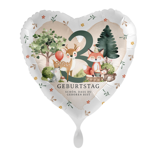 1 Balloon - Waldparty zum 3. Geburtstag - GER