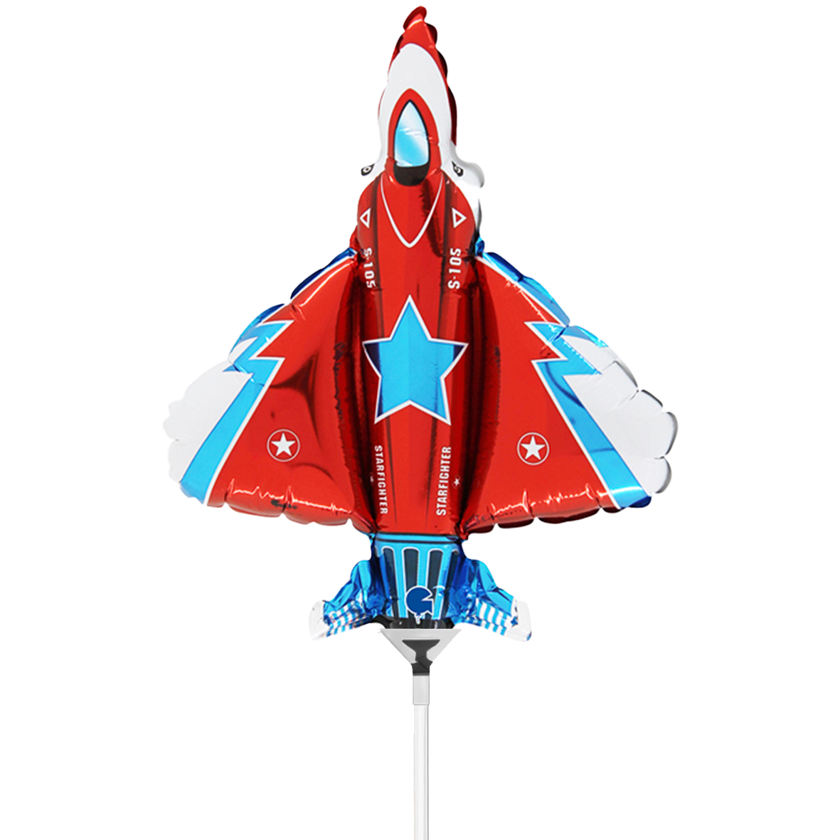 10 Miniballoons Airfilled - S-105 Starfighter (Unverpackt)
