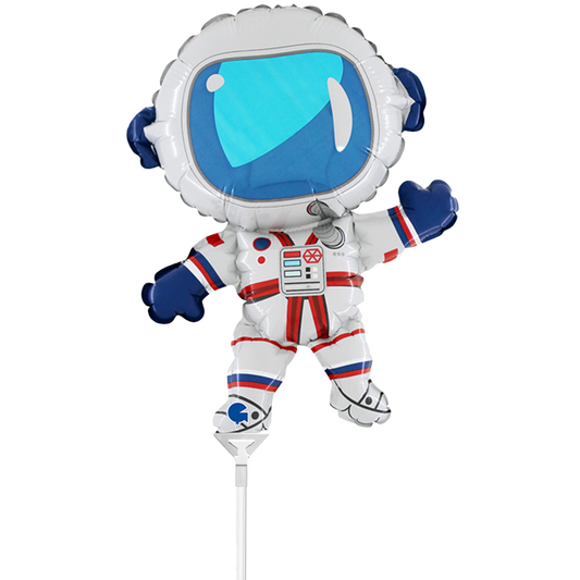10 Miniballoons Airfilled - Astronaut (Unverpackt)