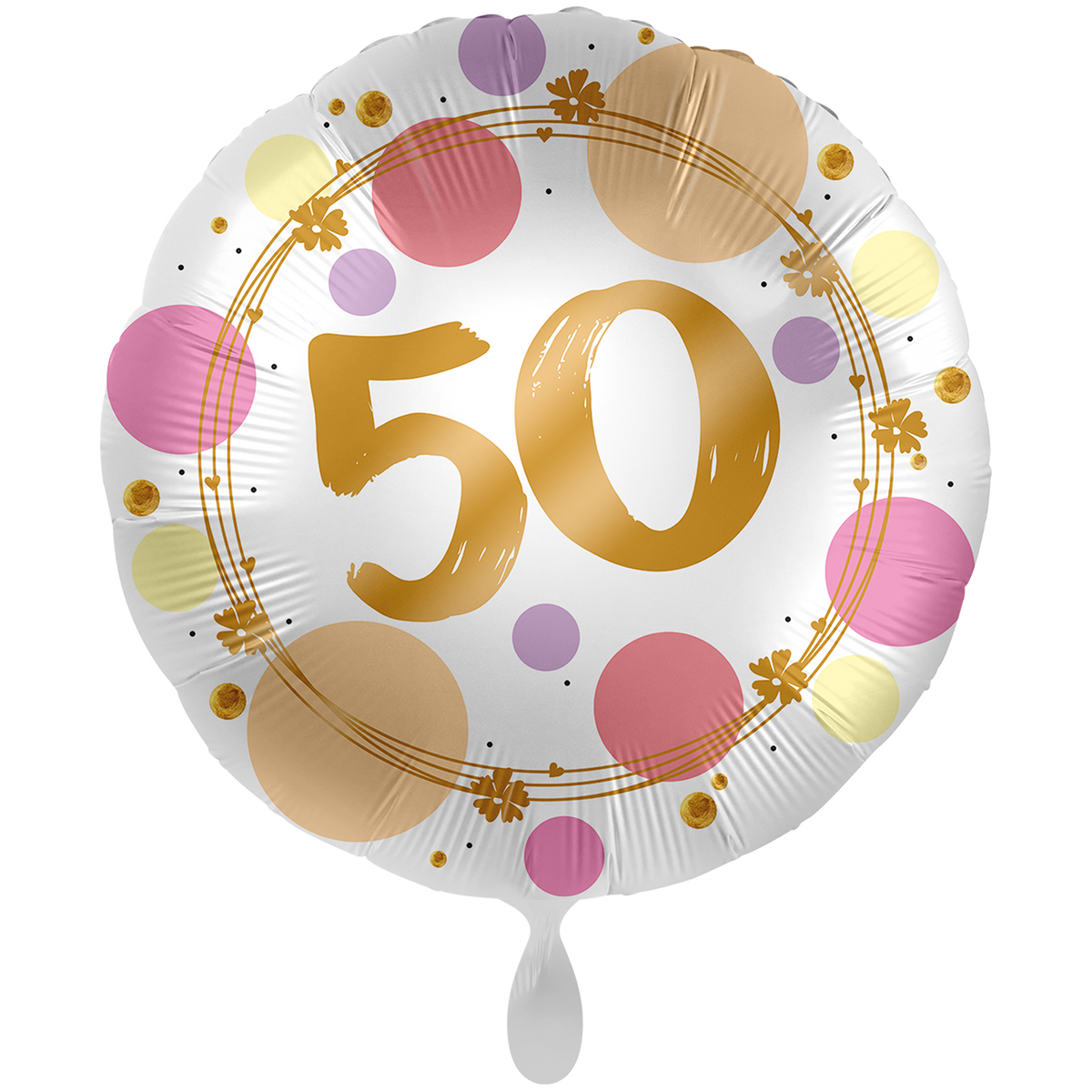 1 Balloon XXL - Shiny Dots 50 - UNI
