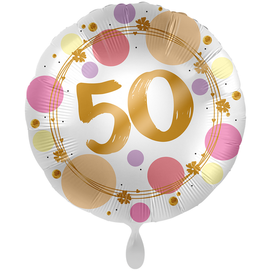 1 Balloon XXL - Shiny Dots 50 - UNI