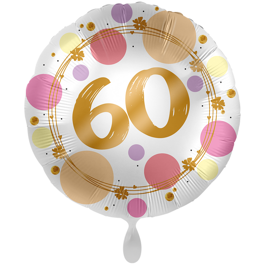 1 Balloon XXL - Shiny Dots 60 - UNI
