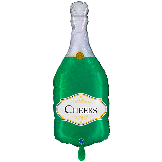 1 Balloon XXL - Cheers Bottle