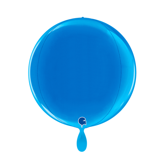 1 Balloon 4D - Globe - Blue