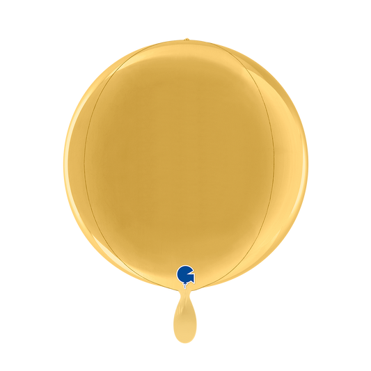 1 Balloon 4D - Globe - Gold