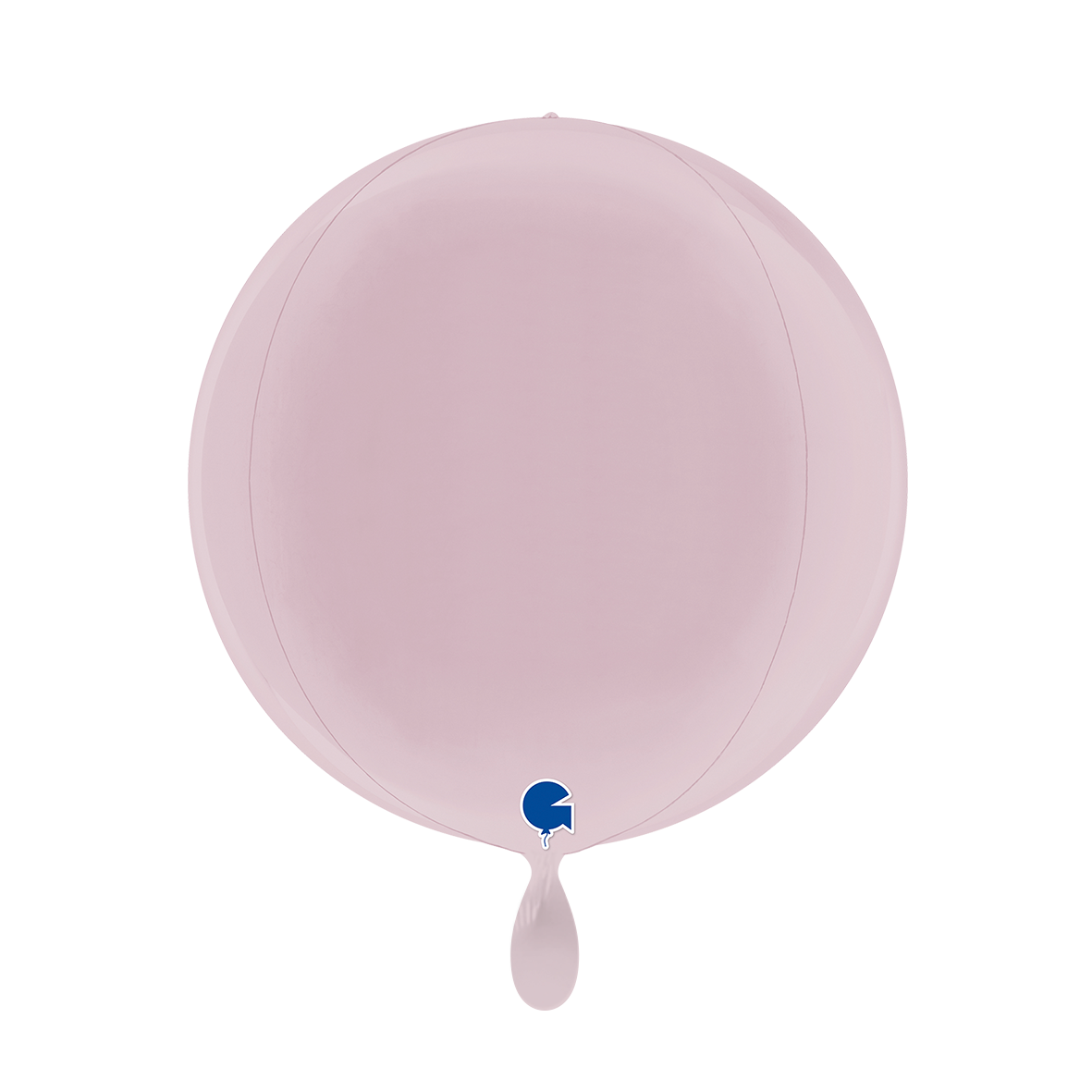 1 Balloon 4D - Globe - Pastel Pink
