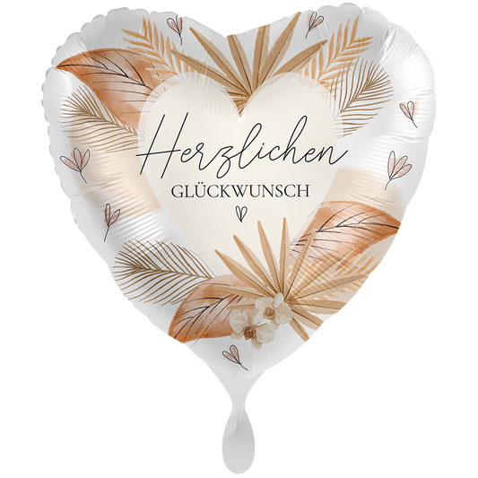 1 Balloon XXL - Boho Congrats - GER