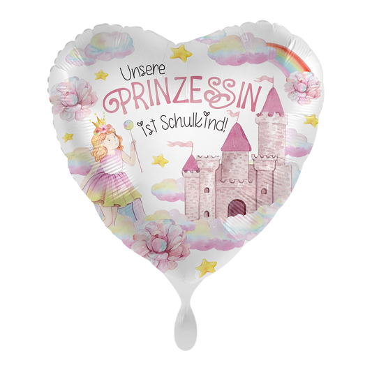 1 Balloon - Little Princess's First Day of School - GER