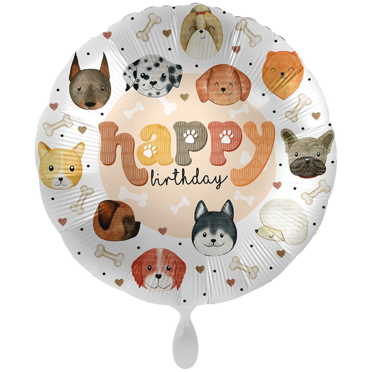 1 Balloon XXL - Dogs Party - ENG