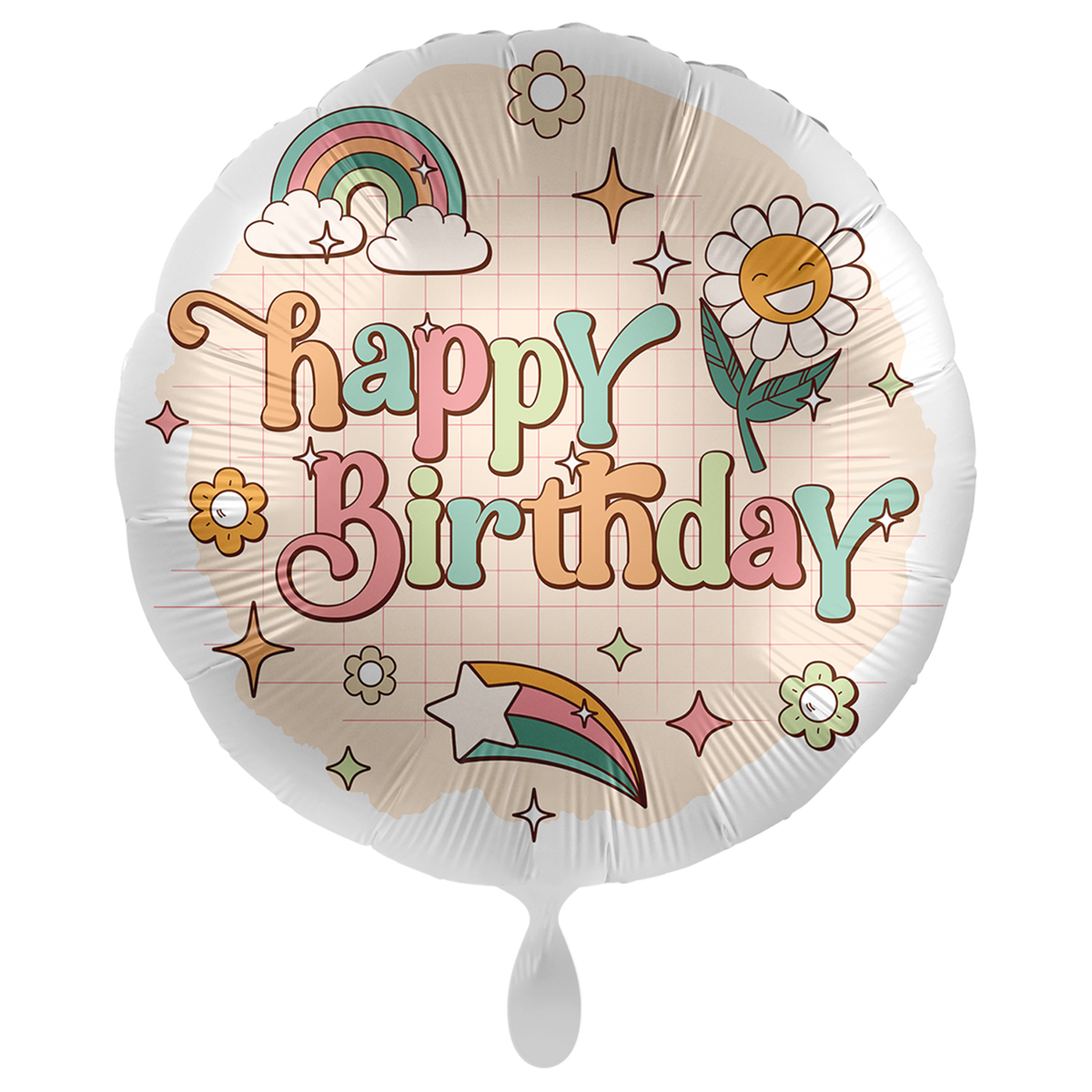 1 Balloon XXL - Groovy Birthday - ENG