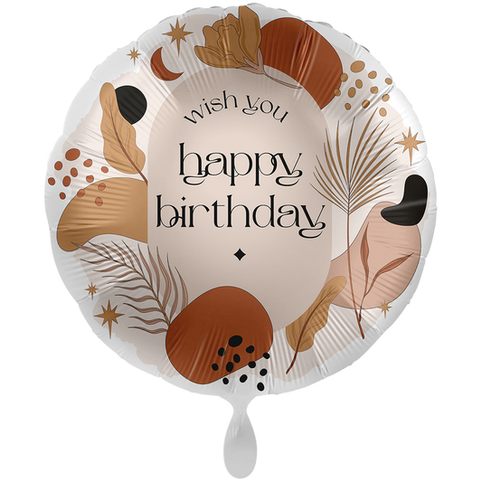 1 Balloon XXL - Blissful Birthday Vibes - ENG