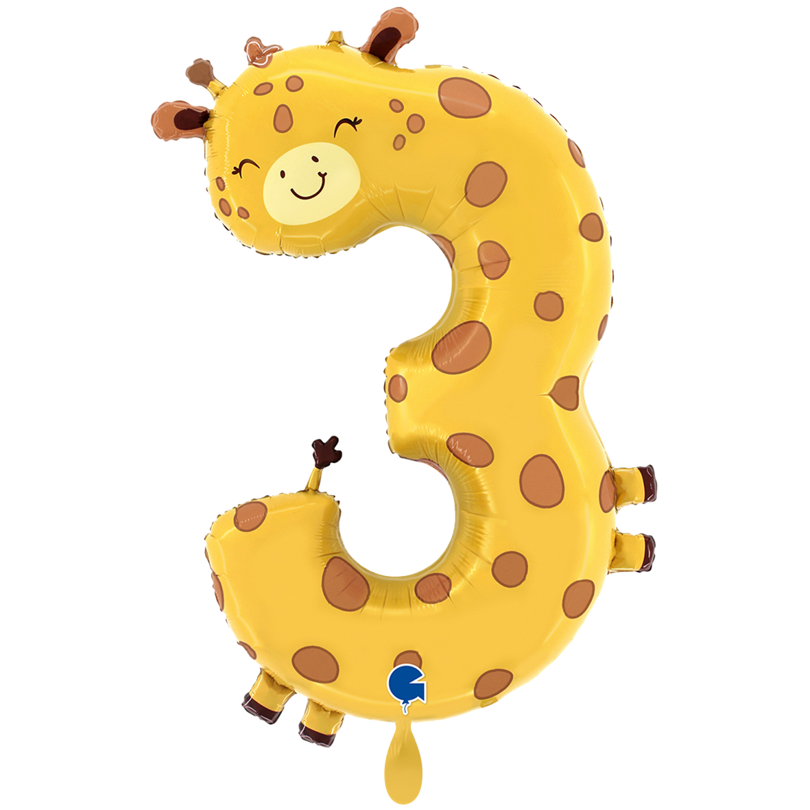 1 Balloon XXL - The Puppyloons - Number 3 Giraffe