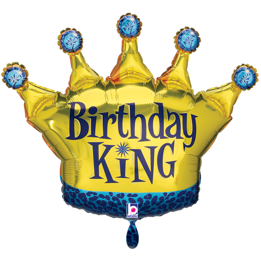 1 Balloon XXL - Birthday King