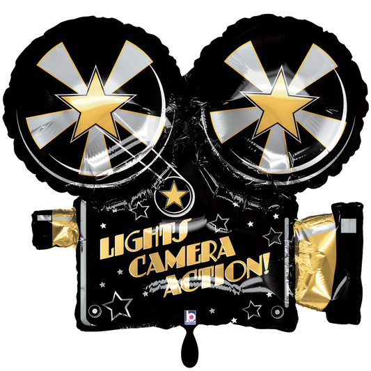 1 Balloon XXL - Lights Camera Action!