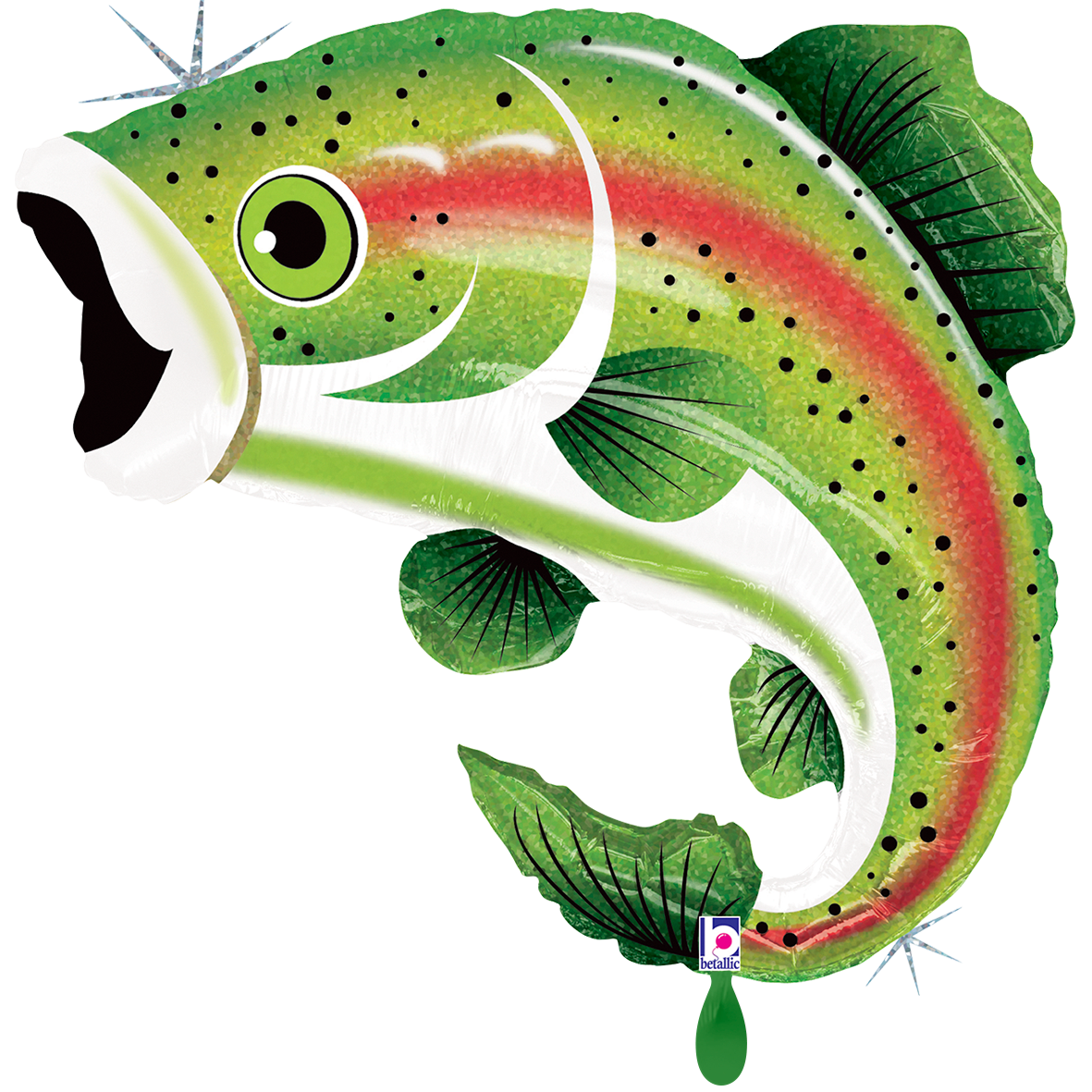 1 Balloon XXL - Rainbow Trout