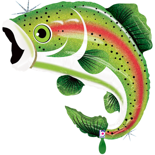 1 Balloon XXL - Rainbow Trout