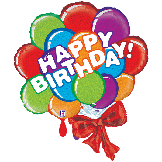 1 Balloon XXL - Birthday Balloon Bow