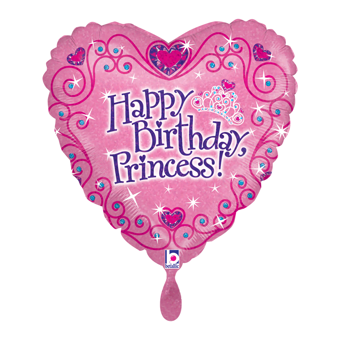 1 Balloon - Happy Birthday Tiara