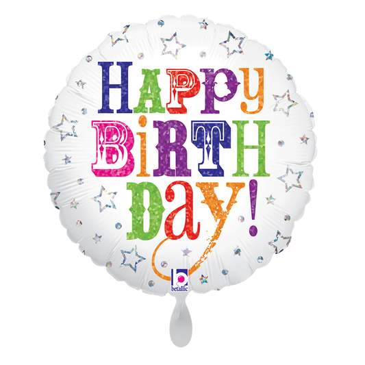 1 Balloon - Birthday Greetings