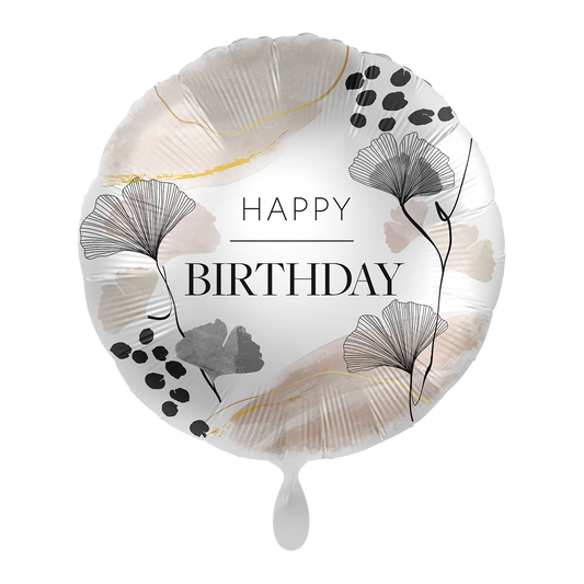 1 Balloon - Elegant Birthday Celebration - ENG