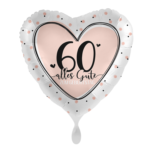 1 Balloon - Lovely Birthday 60 - GER