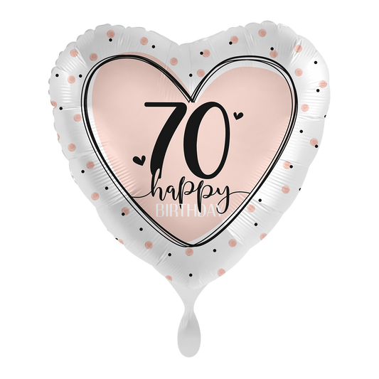 1 Balloon - Lovely Birthday 70 - ENG