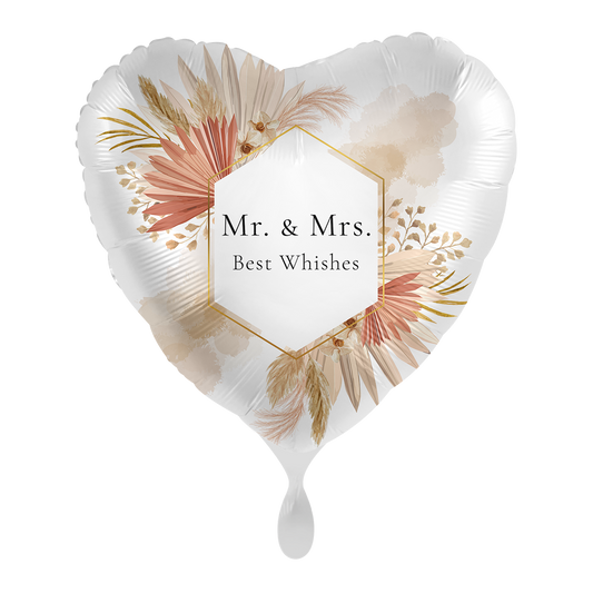 1 Balloon - Bohemian Florals Wedding - ENG