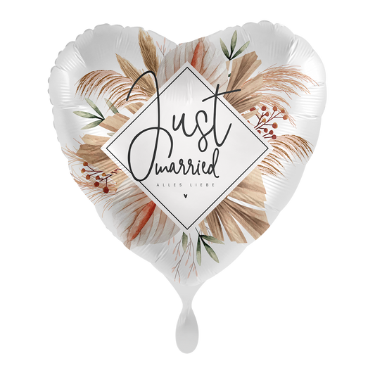 1 Balloon - Natural Pampas Wedding - GER