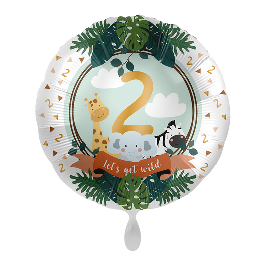 1 Balloon - Jungle Friends - Two
