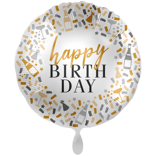 1 Balloon XXL - Hello Happy Birthday