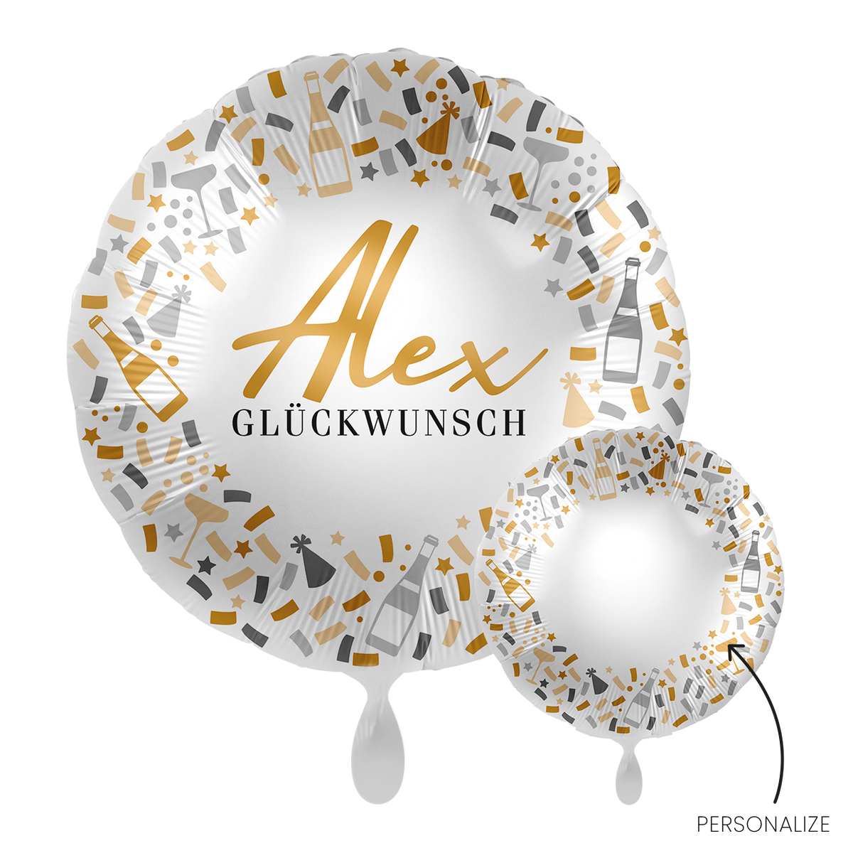 1 Balloon - Personalize IT - Hello