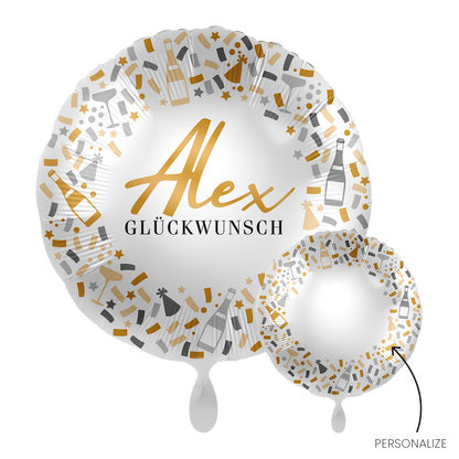 1 Balloon - Personalize IT - Hello