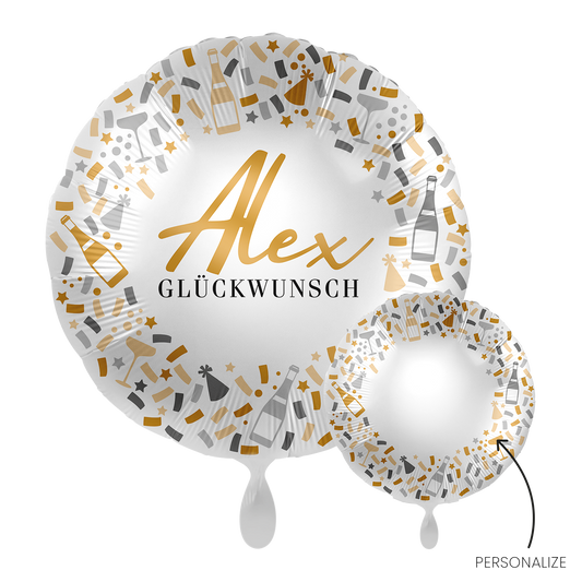 1 Balloon - Personalize IT - Hello