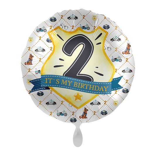 1 Balloon - Police Academy - Two