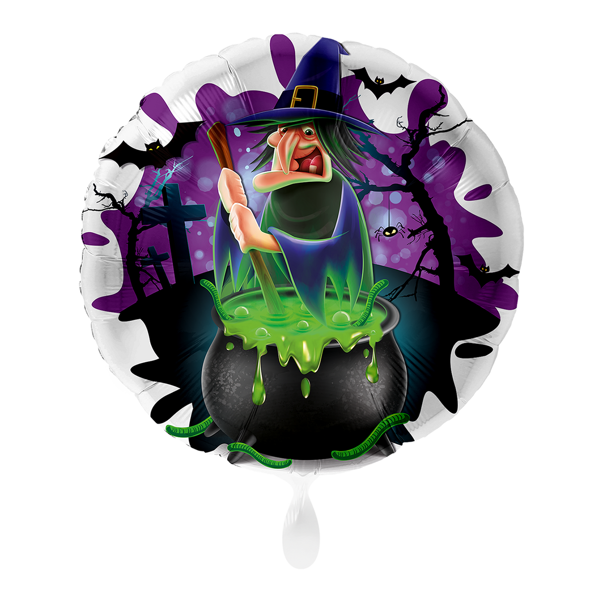 1 Balloon - Scary Witch - UNI