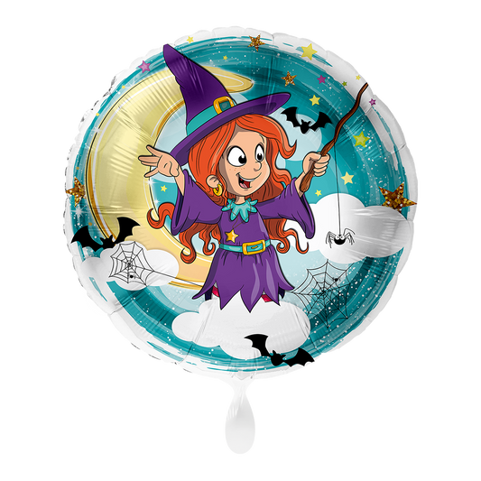 1 Balloon - Happy Witch - UNI