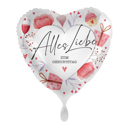 1 Balloon - Lovely Birthday Wishes - GER