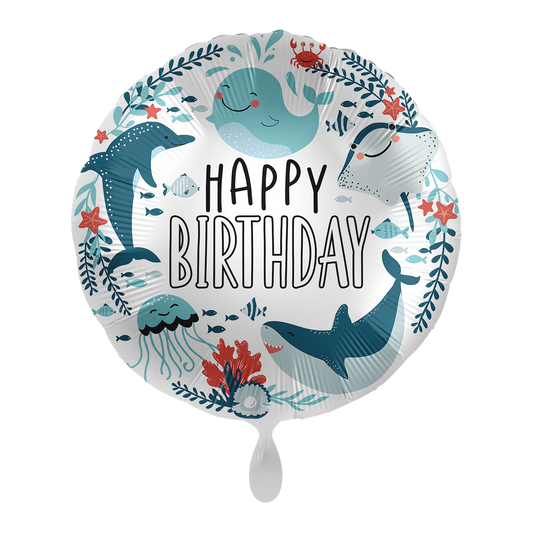 1 Balloon - Under The Sea Birthday - ENG