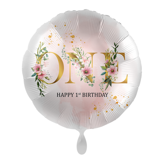 1 Balloon - ONE Floral - ENG