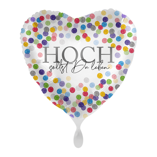 1 Balloon - Confetti Birthday - GER
