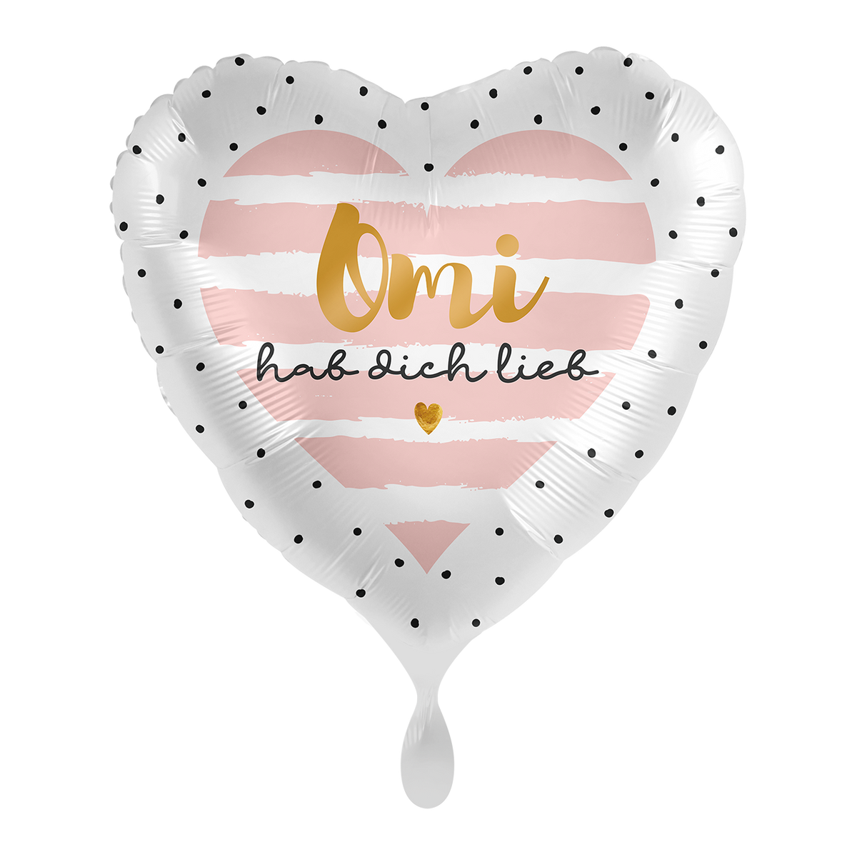 1 Ballon - Omi hab Dich lieb