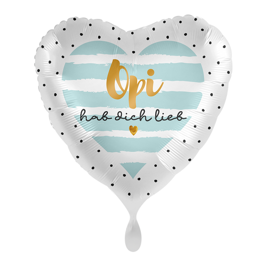 1 Ballon - Opi hab Dich lieb