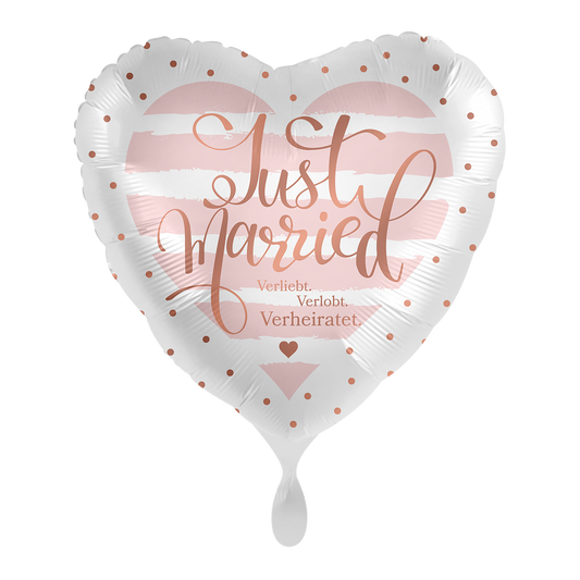 1 Balloon - Just Married Rose - GER
