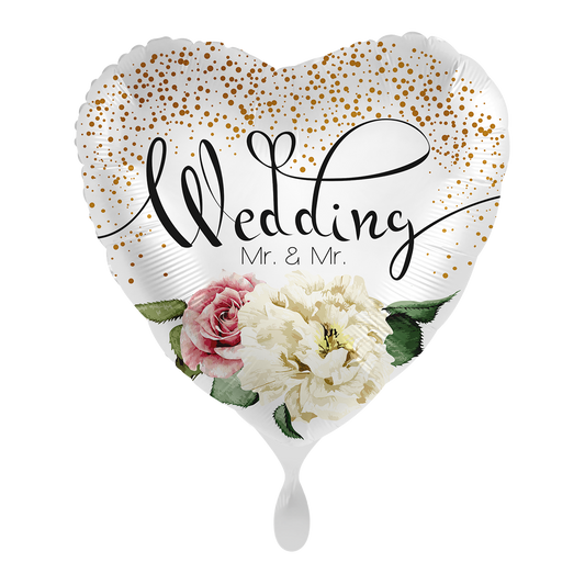 1 Balloon - Wedding Flower Mr. - ENG