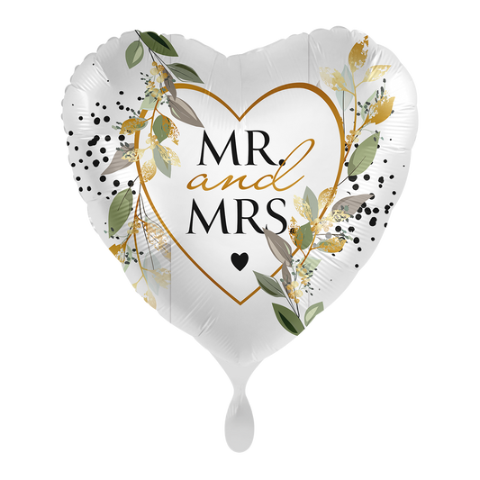 1 Balloon - Mr. & Mrs. Botanical - ENG