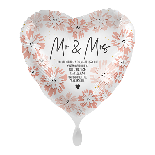 1 Balloon - Blooming Wedding Day - GER