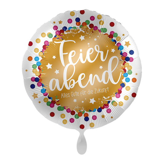 1 Ballon - Feierabend Konfetti