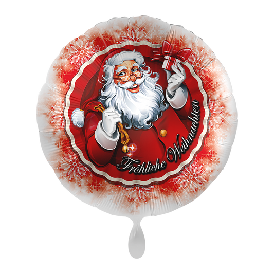 1 Ballon - Weihnachtsmann