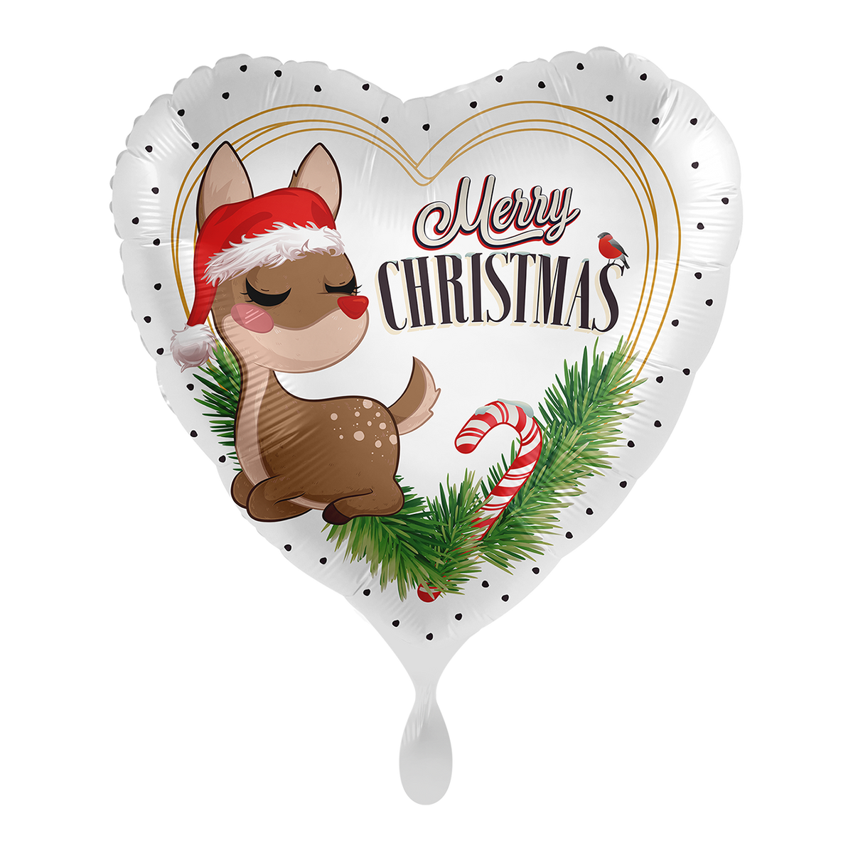 1 Balloon - Sweet Reindeer - ENG